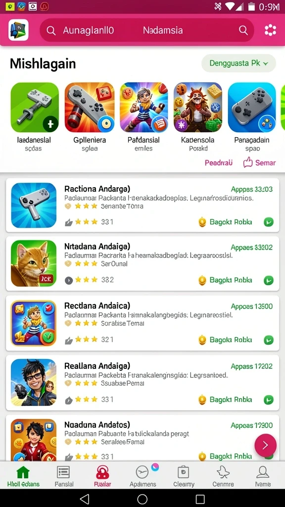 Berbagai mode permainan yang mengasyikkan dan beragam.