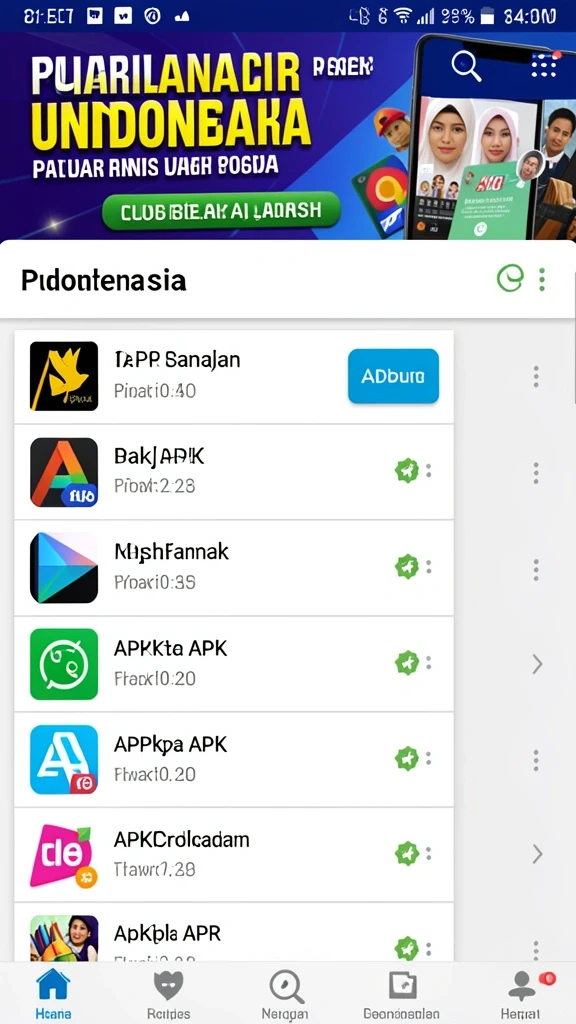 Tampilan antarmuka yang menarik dan mudah dinavigasi.
