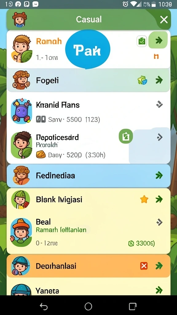 Mode permainan yang bervariasi dan mendebarkan.