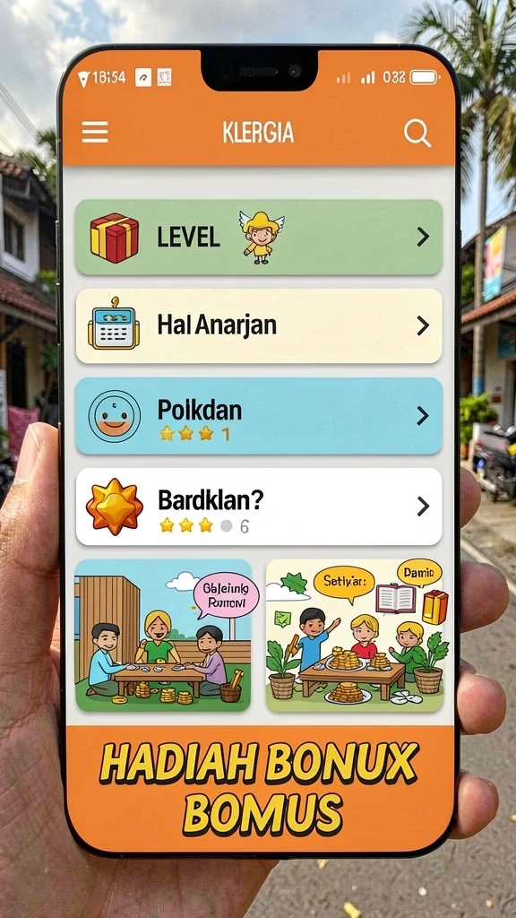 Tampilan antarmuka pengguna yang menarik dan mudah digunakan.