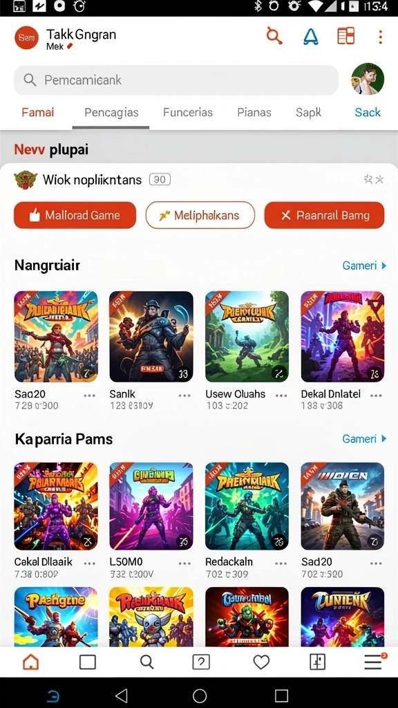 Tampilan antarmuka DBLTOTO yang modern dan menarik.
