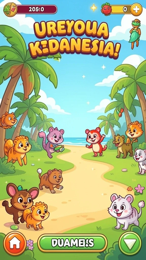 Screenshot menunjukkan gameplay yang menarik dan interaktif.