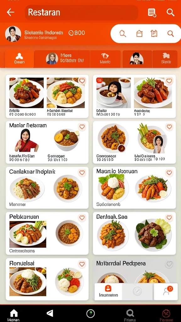 Tangkapan layar menunjukkan tampilan menu utama EMON77.