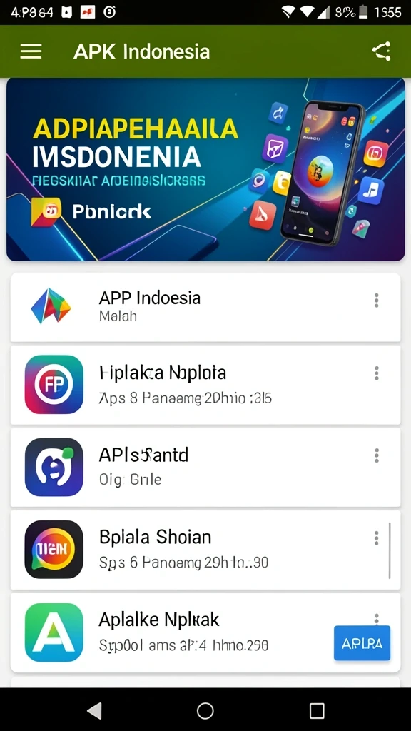 Tampilan level yang penuh tantangan.