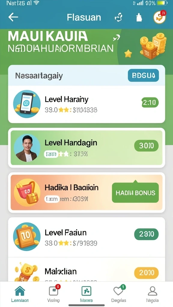 Screenshot memberikan gambaran jackpot progresif yang siap dimenangkan.