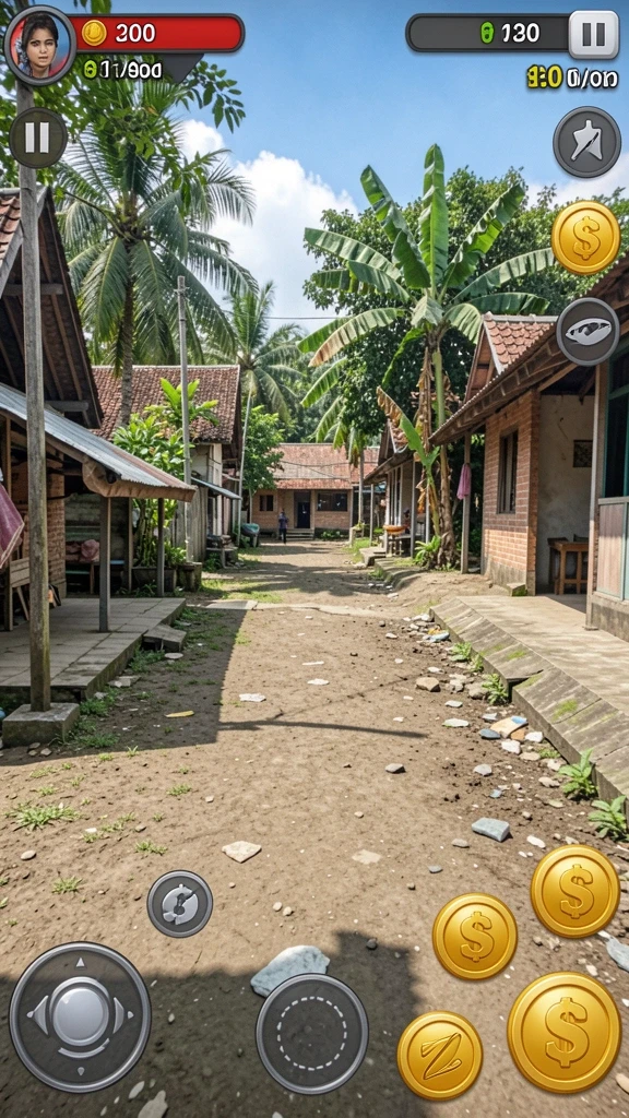 Variasi level yang menantang dan seru.