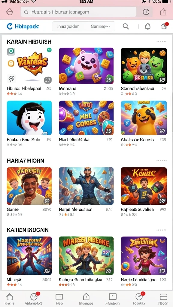 Fitur upgrade karakter dalam game yang memikat.