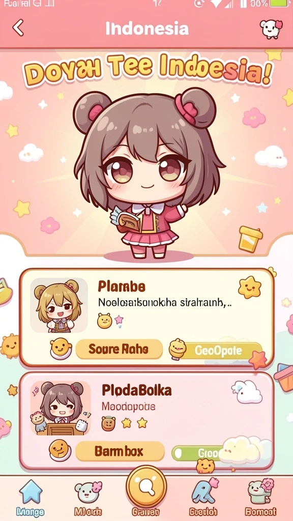 Screenshot karakter baru yang diperkenalkan dalam pembaruan.