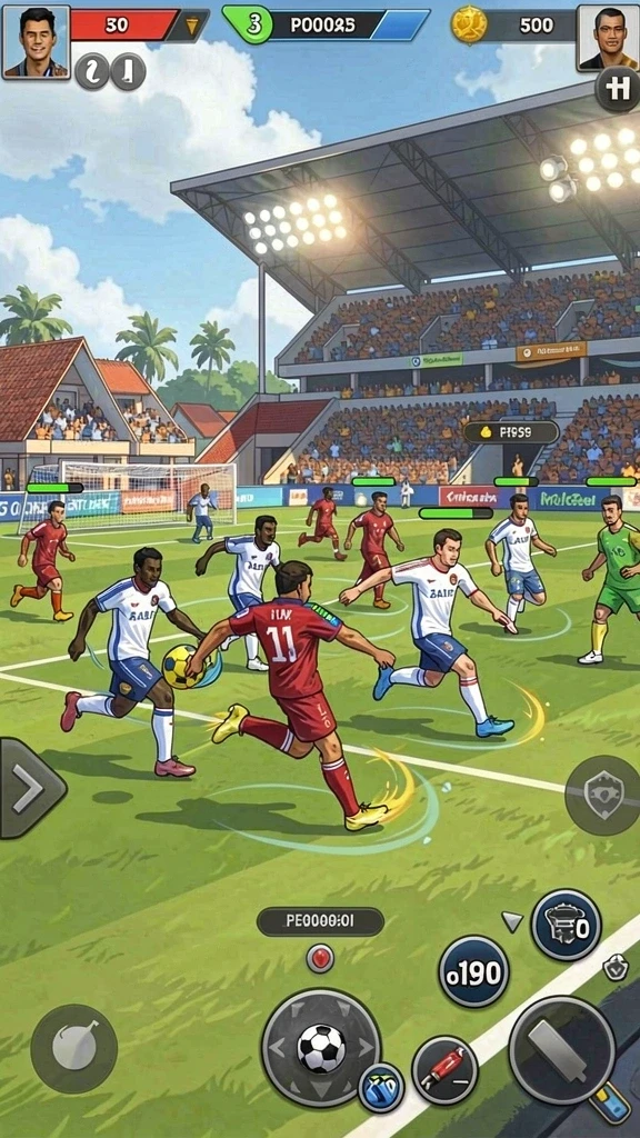 Visual yang memukau dengan detail yang kaya.