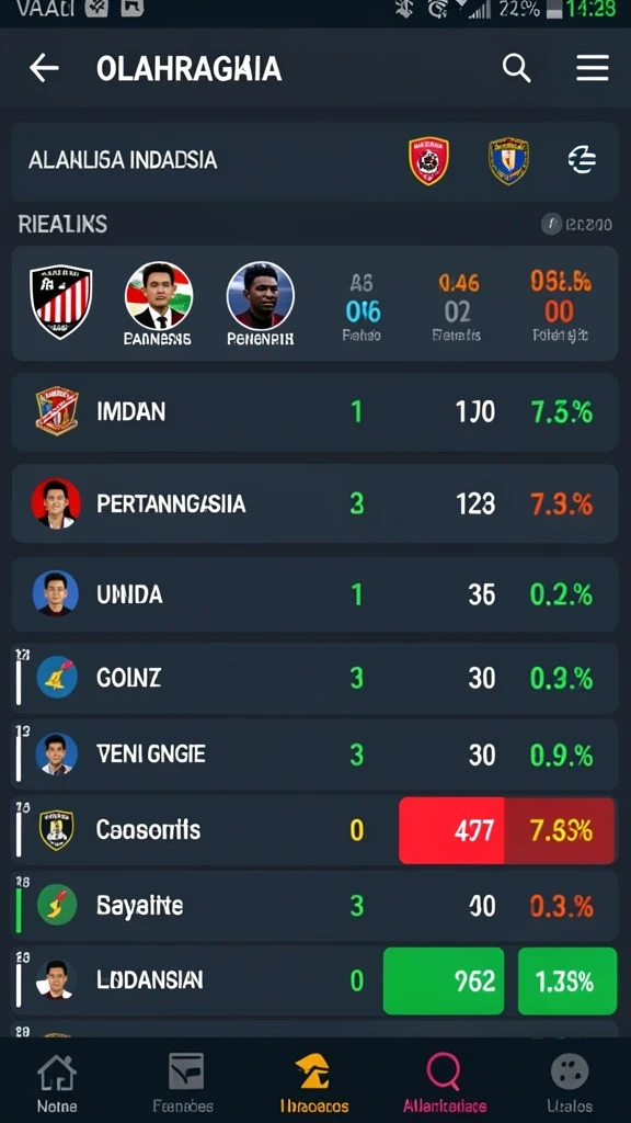 Tampilan antarmuka yang intuitif dan menarik.