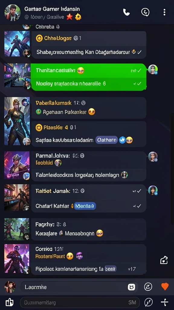Reward menarik untuk setiap pencapaian dalam game.