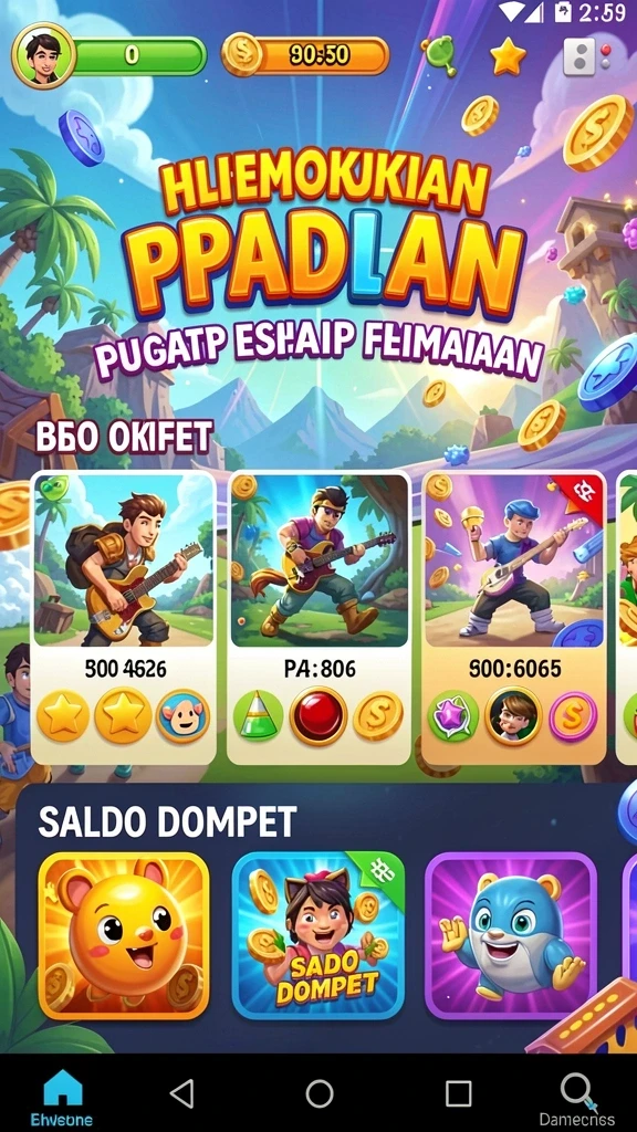 Beragam pilihan permainan yang membuat tidak cepat bosan.
