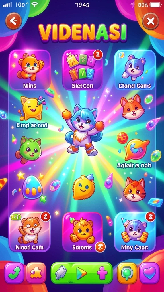 Beragam permainan slot dengan tema yang unik.