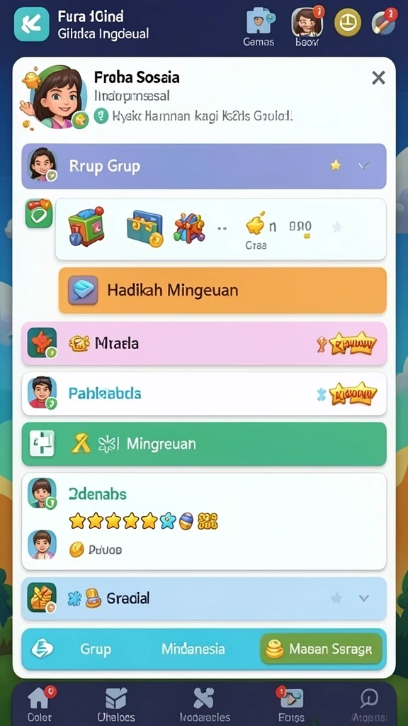 Mode permainan multiplayer untuk pengalaman lebih seru.