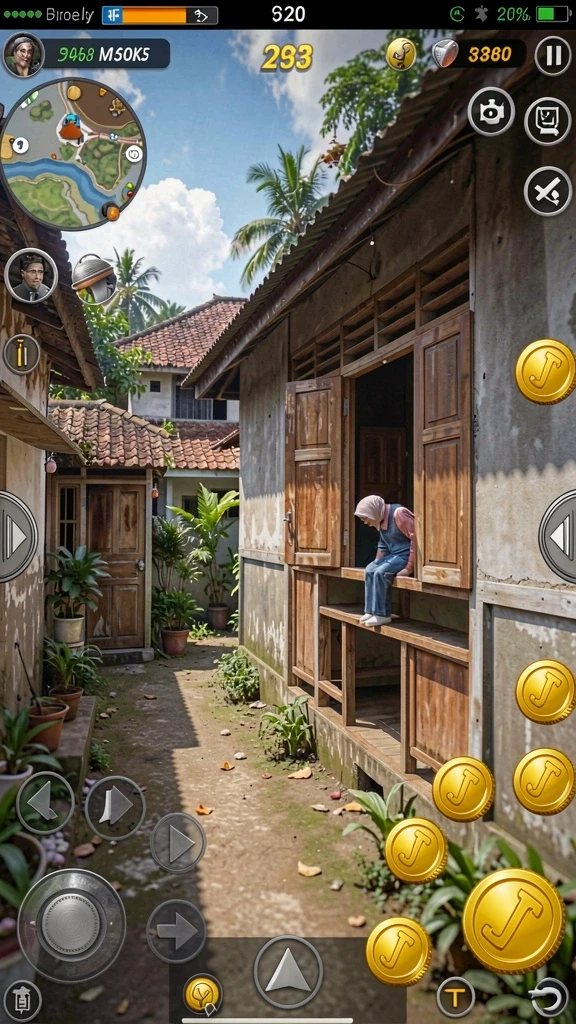 Pemain dapat memilih karakter yang unik dan menarik.