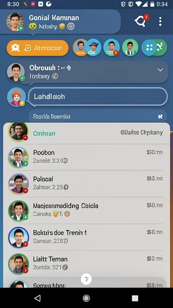 Mode permainan kompetitif yang seru.