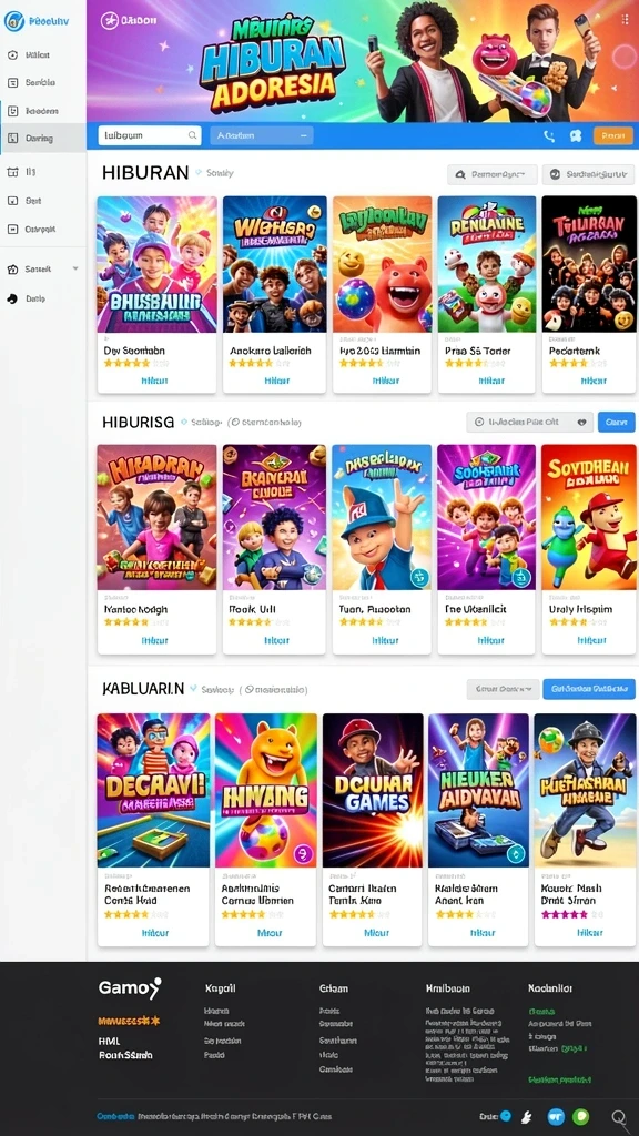 Screenshot menampilkan karakter utama dalam aksi.