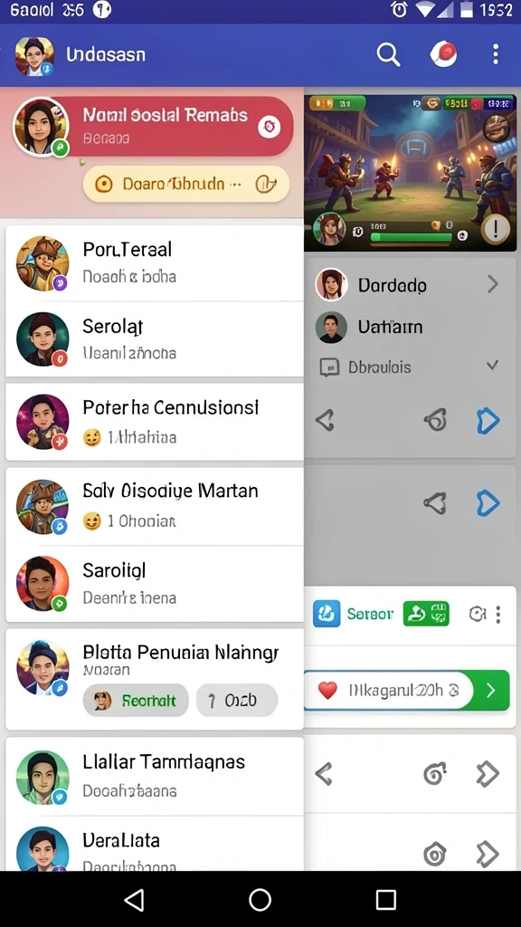 Adegan pertempuran yang mendebarkan.