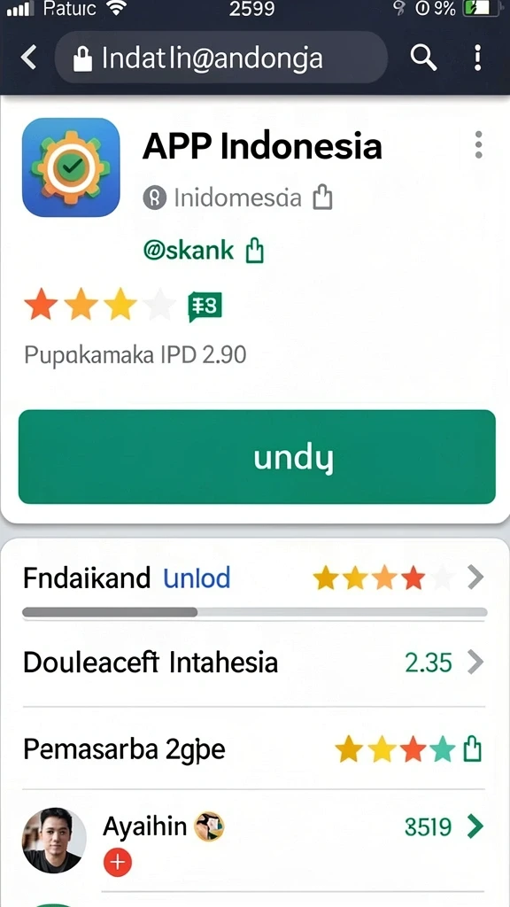 Tampilan antarmuka yang menarik dan user-friendly.