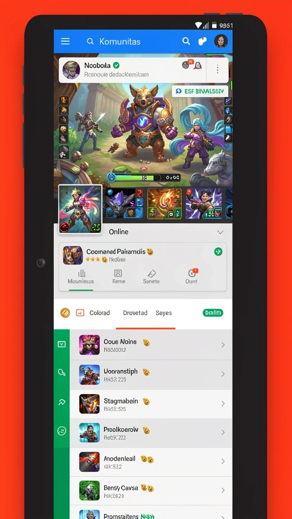 Screenshot ini menunjukkan tampilan awal aplikasi QQSLOT yang user-friendly.
