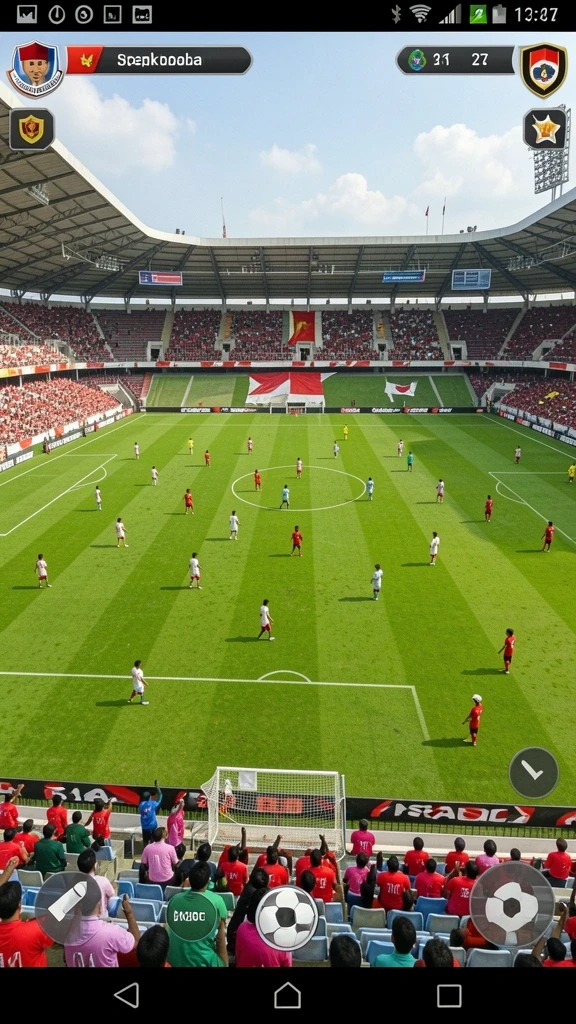 Gameplay yang adiktif dan penuh tantangan.