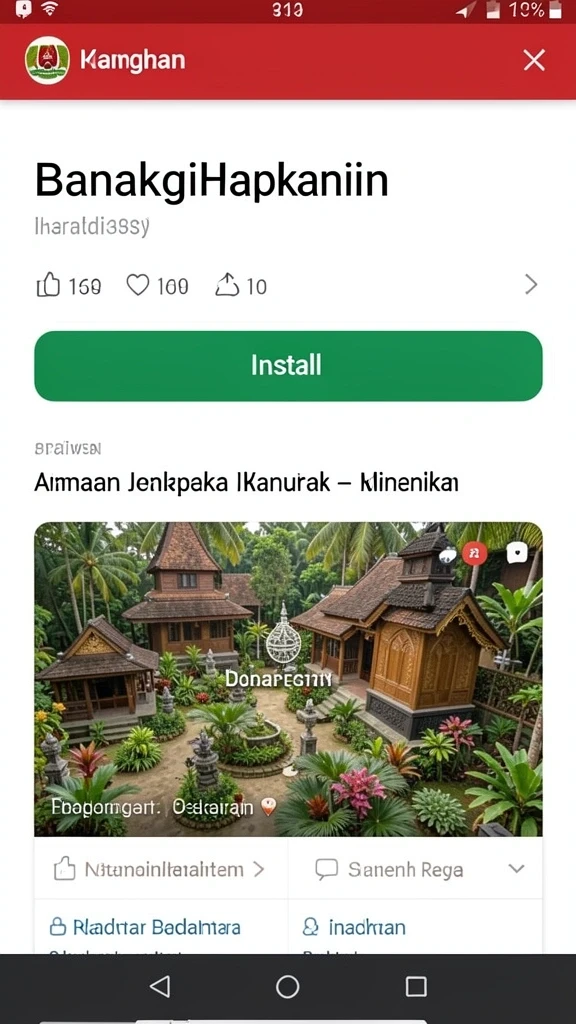 Tampilan awal RICIS77 yang menarik dan informatif.