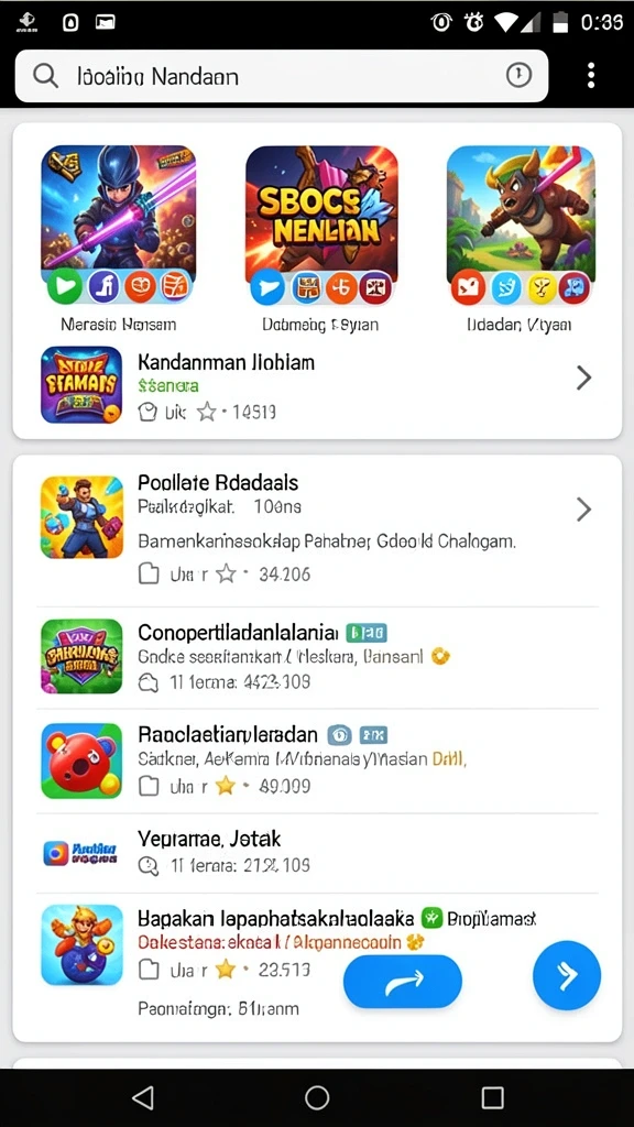 Karakter-karakter unik yang dapat dipilih oleh pemain.