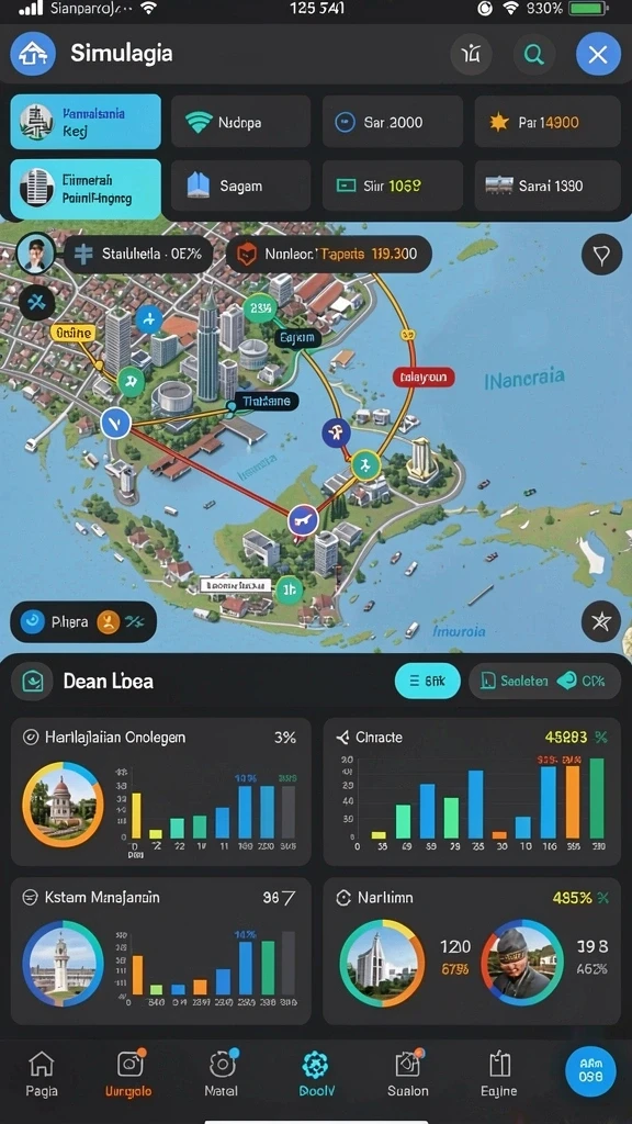 Tampilan antarmuka yang menarik dan mudah dinavigasi.