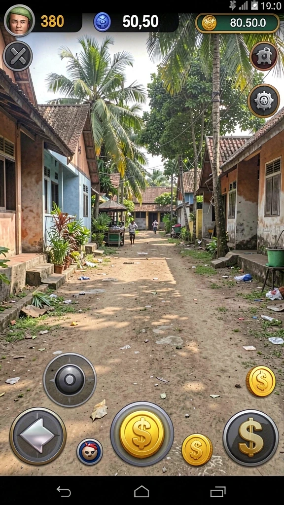 Grafis yang tajam dan detail yang mengesankan.