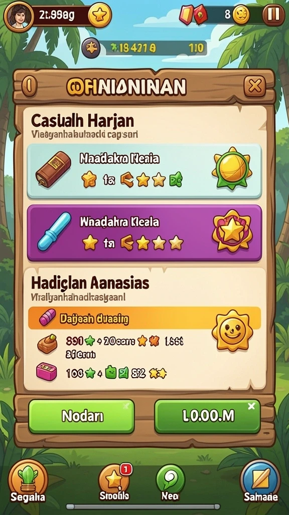 Screenshot menampilkan tampilan antarmuka yang menarik.