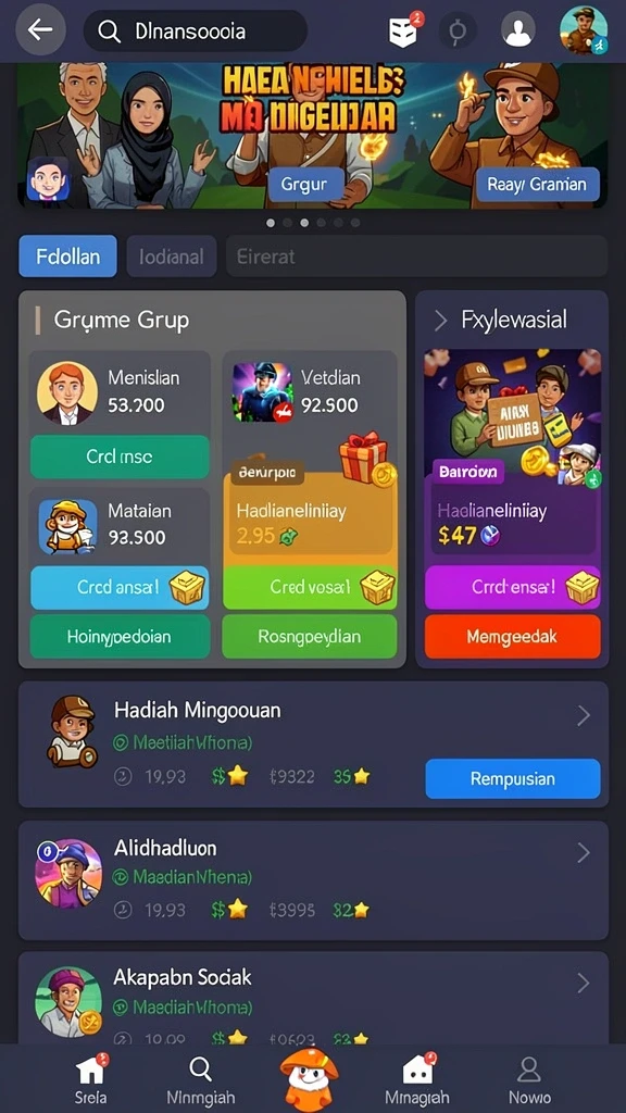 Tampilan antarmuka yang ramah pengguna.