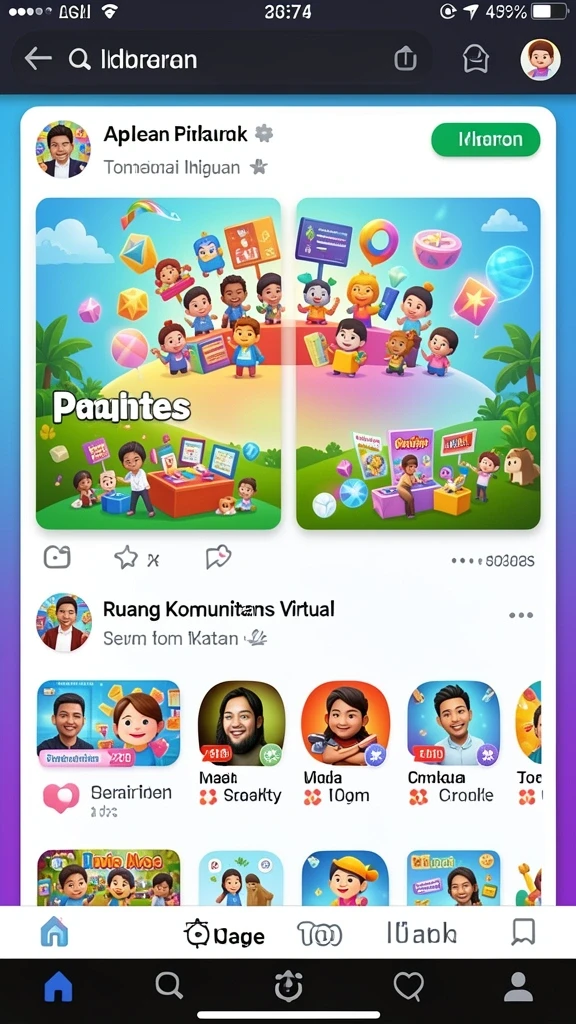 Grafik berkualitas tinggi yang meningkatkan pengalaman bermain.